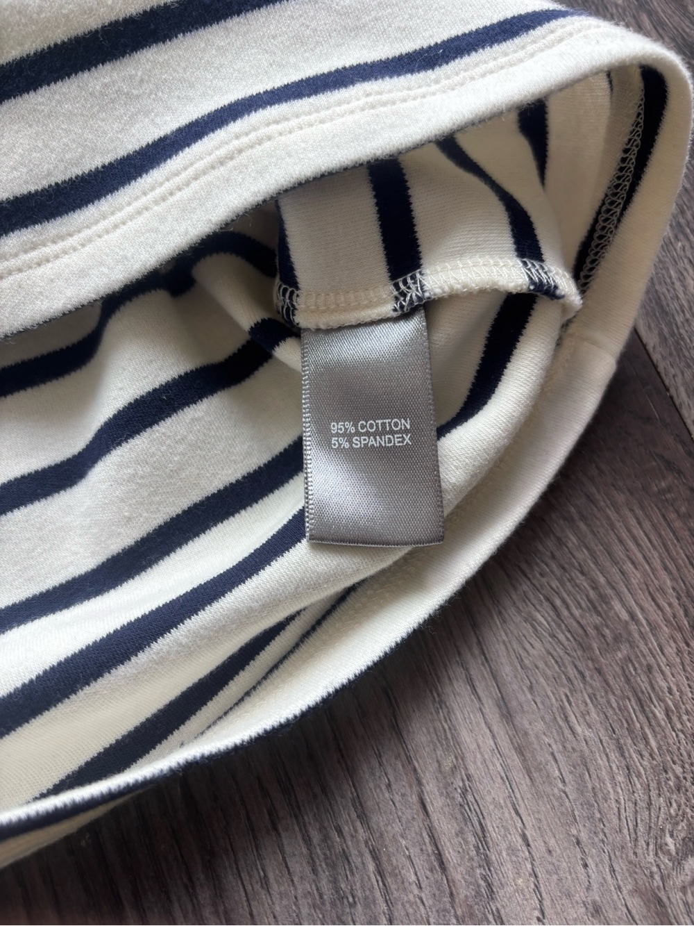 Marled Striped Tee - Picture 5 of 5